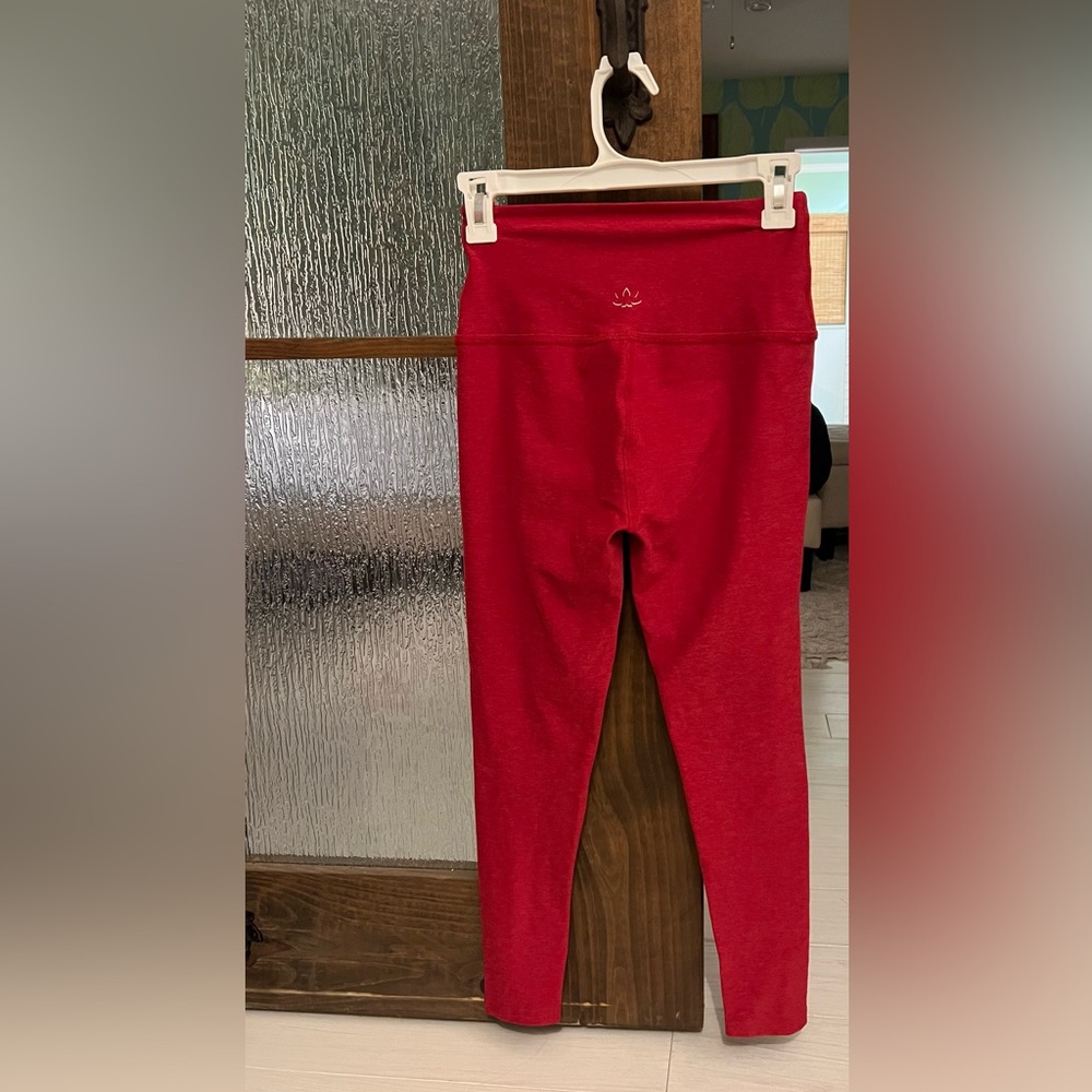 Beyond Yoga Red/Orange Leggings